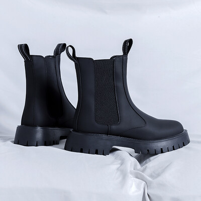 Botine de iarnă Cizme Martin pentru bărbați Cizme confortabile în aer liber cu design clasic, pantofi casual pentru bărbați