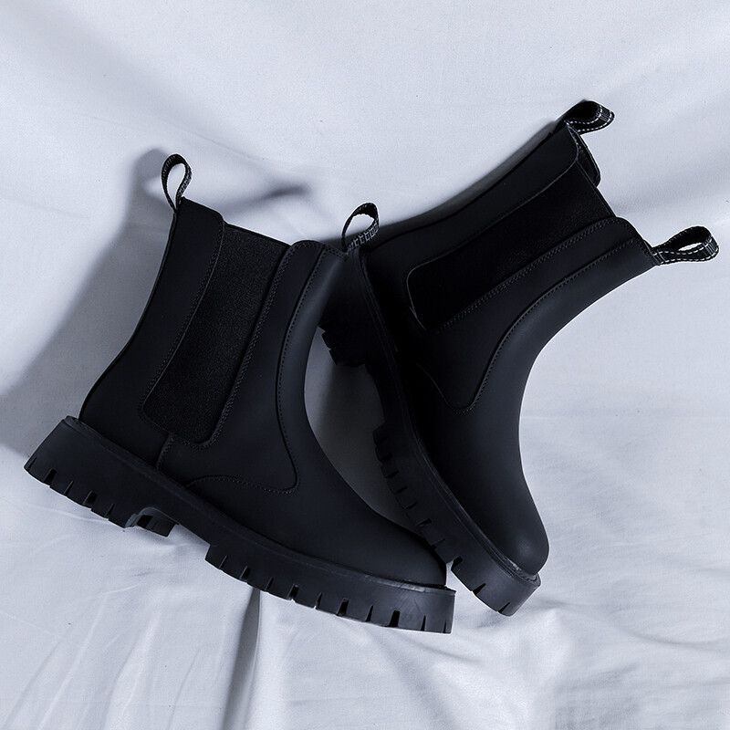 Botine de iarnă Cizme Martin pentru bărbați Cizme confortabile în aer liber cu design clasic, pantofi casual pentru bărbați