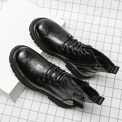 Prava koža Ručno izrađena luksuzna dizajnerska marka Chelsea haljina Kaubojske muške cipele za muškarce Ležerne poslovne čizme Gležnjače Obuća