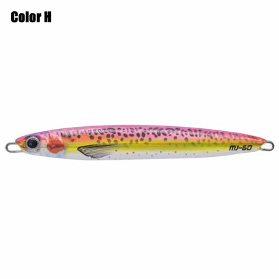 60g 115mm helendav traat püügilant Hispaania makrell Metallist Swimbait Sea Fishing Jigging Vobbler Kunstlik Jig Bait 3D prinditud