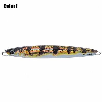 60g 115mm helendav traat püügilant Hispaania makrell Metallist Swimbait Sea Fishing Jigging Vobbler Kunstlik Jig Bait 3D prinditud