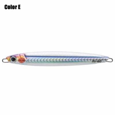 60g 115mm helendav traat püügilant Hispaania makrell Metallist Swimbait Sea Fishing Jigging Vobbler Kunstlik Jig Bait 3D prinditud