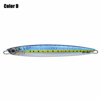 60g 115mm helendav traat püügilant Hispaania makrell Metallist Swimbait Sea Fishing Jigging Vobbler Kunstlik Jig Bait 3D prinditud
