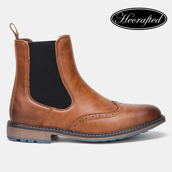 Ανδρικές μπότες 2024 Classic Comfortable Μόδα Chelsea Boots #AL667