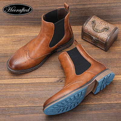 Ανδρικές μπότες 2024 Classic Comfortable Μόδα Chelsea Boots #AL667