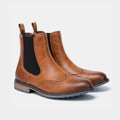 Muške čizme 2024. Klasične udobne modne Chelsea čizme #AL667