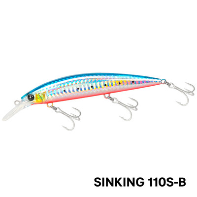 TSURINOYA Long Casting Sinking Minnow Momeal 110mm 37g Max 80m Naluca de pescuit maritim Pesca Momeli artificiale dure Biban Jerkbait