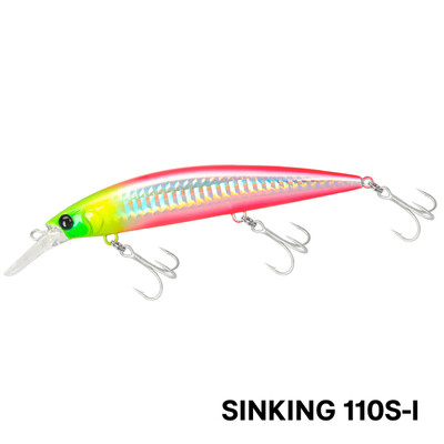 TSURINOYA Long Casting Sinking Minnow Momeal 110mm 37g Max 80m Naluca de pescuit maritim Pesca Momeli artificiale dure Biban Jerkbait