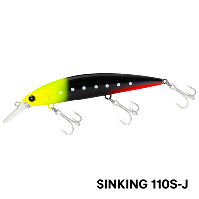 TSURINOYA Long Casting Sinking Minnow Momeal 110mm 37g Max 80m Naluca de pescuit maritim Pesca Momeli artificiale dure Biban Jerkbait