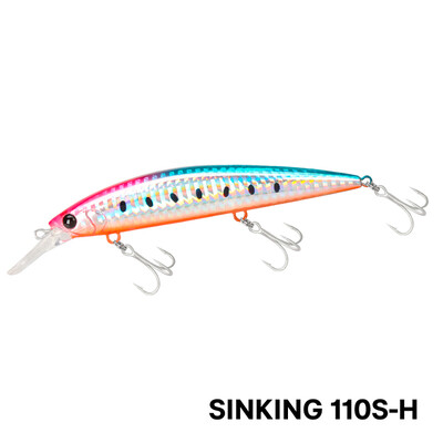 TSURINOYA Long Casting Sinking Minnow Momeal 110mm 37g Max 80m Naluca de pescuit maritim Pesca Momeli artificiale dure Biban Jerkbait