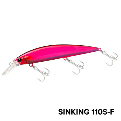 TSURINOYA Long Casting Sinking Minnow Momeal 110mm 37g Max 80m Naluca de pescuit maritim Pesca Momeli artificiale dure Biban Jerkbait