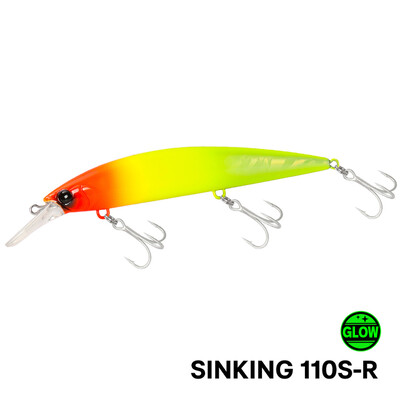 TSURINOYA Long Casting Sinking Minnow Momeal 110mm 37g Max 80m Naluca de pescuit maritim Pesca Momeli artificiale dure Biban Jerkbait