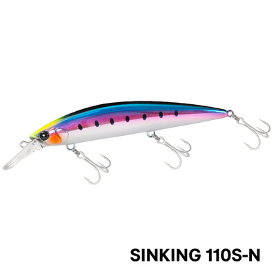 TSURINOYA Long Casting Sinking Minnow Momeal 110mm 37g Max 80m Naluca de pescuit maritim Pesca Momeli artificiale dure Biban Jerkbait