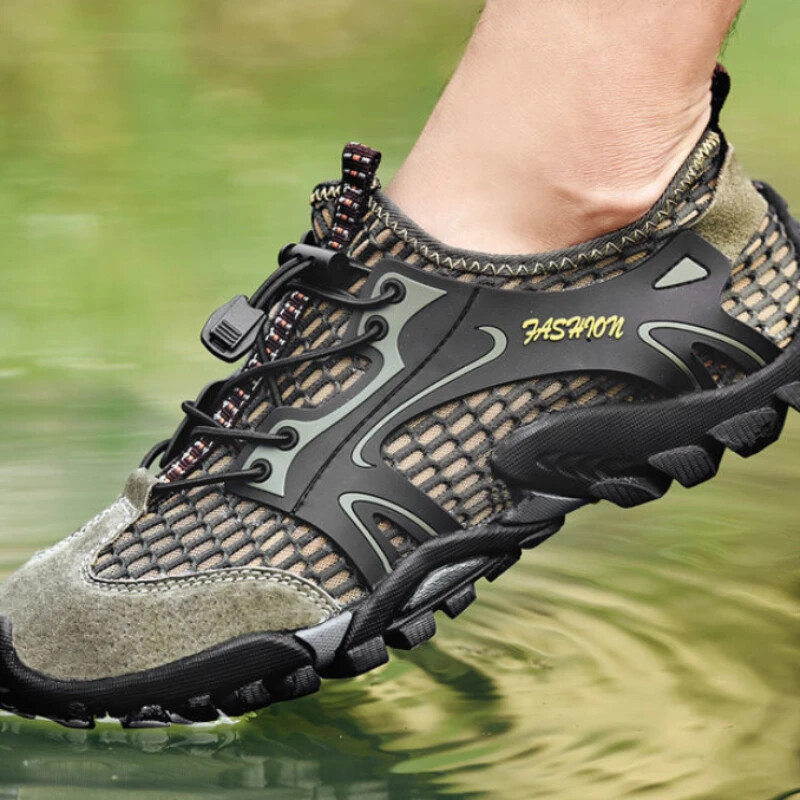 Mrežaste lagane sportske muške cipele za ležerne prilike za muškarce Ljetna rasprodaja Elegantne cipele za planinarenje i planinarenje u promociji Dizajnerske široke cipele