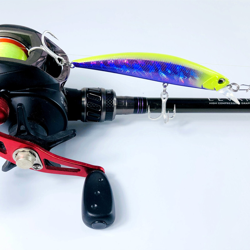 GREENSPIDER Jerkbait püügilant 125 mm 27G, tugevalt uppuv Minnow, fikseeritud raskusega kaldapealne mereahvena sööt