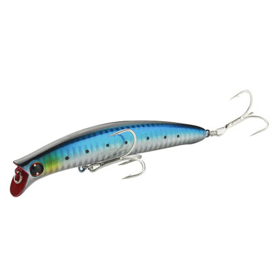 90mm/110mm Fangbait Minnow Lure Соленоводен риболов Плаващи примамки Minnow Popper Изкуствена стръв Плитки морски воблери Лаврак
