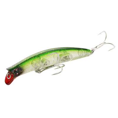90mm/110mm Fangbait Minnow Lure Соленоводен риболов Плаващи примамки Minnow Popper Изкуствена стръв Плитки морски воблери Лаврак