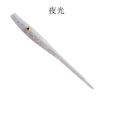 CHOYOZ 6 бр. 125 mm 3,8 g мека стръв, пътна подложна стръв, кука с оловна глава, мек червей, пътна подстръв Loach Mandarin Fish Bass, специална стръв