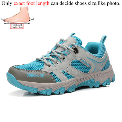 Vară Femei Pantofi de drumeție din plasă respirabil în aer liber Femei Alpinism Montan Trekking Urmărire traseu Anti-alunecare