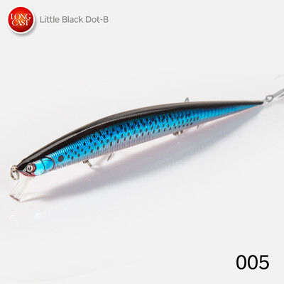 Hunthouse Tide Slim Minnow 175mm 148mm plutitor Wobble Flyer Minnow Naluca de pescuit Momeală tare apă sărată Plastic ABS pentru biban