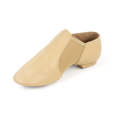 Ehtsast nahast Jazz-tantsukingad Lastejalatsid meestele ja naistele Salsa tantsukingad Neo arch slip on Jazz kingad Ballet Belly