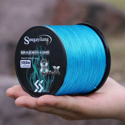 Sougayilang Nou 9 fire PE Linie de pescuit Raid Linie de pescuit 300M 500M 1000M Sârmă de pescuit multifilament Linie de pescuit la crap Pesca