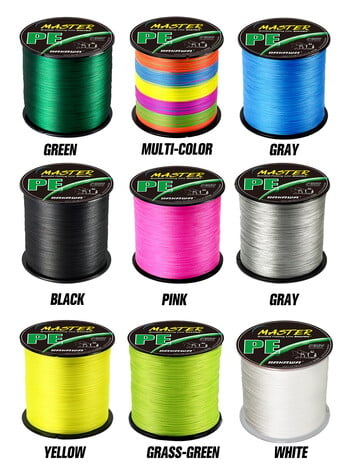 BAKAWA Japan 4X 4 Strands Braided Fishing Line 300M 500M 1000M 100M Multifilament PE Wire Fly Sea Saltwater Weave Extreme Pesca