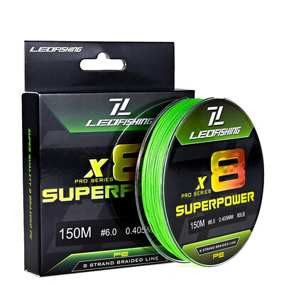 LEOFISHING 8 нишки PE риболовна линия Raid риболовна линия 300M мултифиламентна риболовна тел Аксесоари за инструменти за въдица за шаран