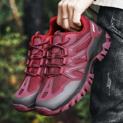 Naised Mehed Matkajalatsid Õues Trekking Sport Ronimine Matkasaapad Libisemiskindlad Veekindlad Kõndimine Sörkimistrenažöörid Tossud