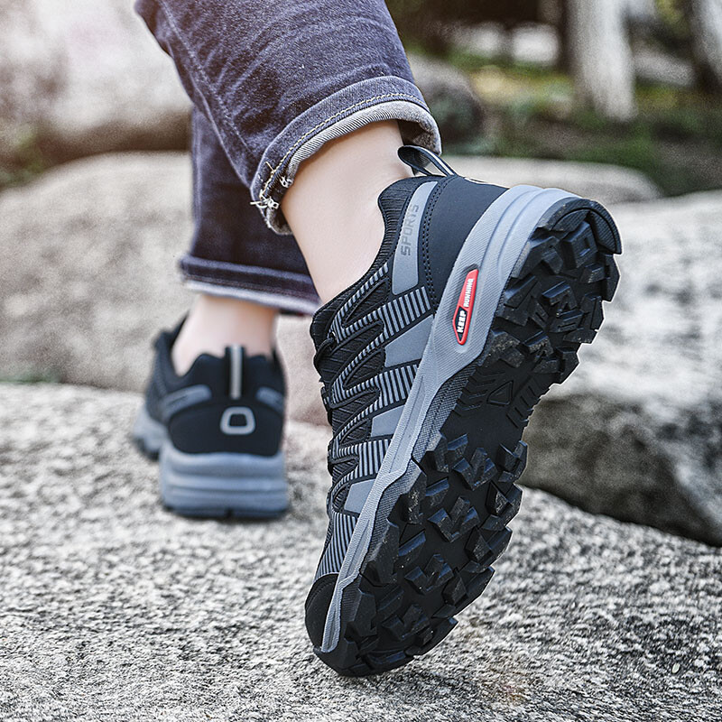 Uued meeste mägironimisjalatsid, rattajalatsid Solomoni väliturismi matkajalatsid Hingavad kerged libisemisvastased jalatsid