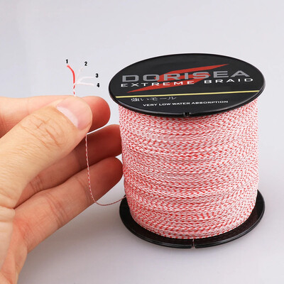 DORISEA X4 300M 6LB-100LB PE Extreme Multifilament împletit Linie de pescuit Sârmă de pește Pesca