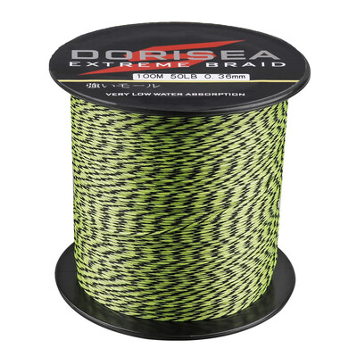 DORISEA X4 300M 6LB-100LB PE Extreme Multifilament împletit Linie de pescuit Sârmă de pește Pesca