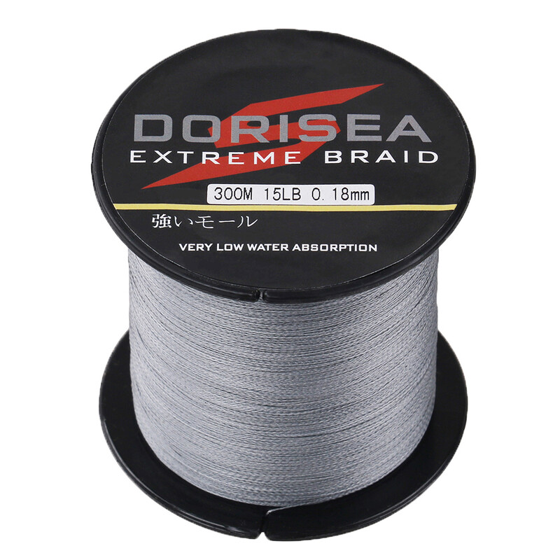 DORISEA X4 300M 6LB-100LB PE Extreme Multifilament împletit Linie de pescuit Sârmă de pește Pesca