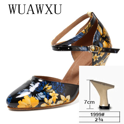 NATASHA2023 Ladina tantsukingad Värvilised täiskasvanute tantsukingad Naiste tantsukingad kõrge kontsaga tantsukingad Peotantsukingad Pehme tald 8