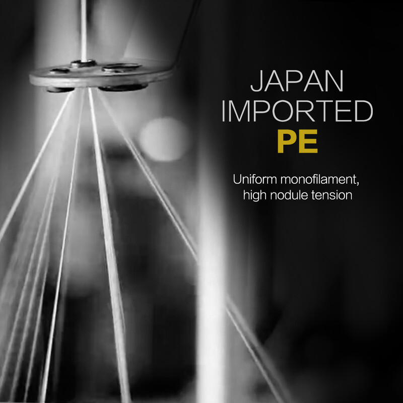 Linie de pescuit împletită HLUR cu 12 fire Putere puternică 33-150LB Japonia Linie PE multifilament Accesorii pentru pescuitul crapului 100-1000M