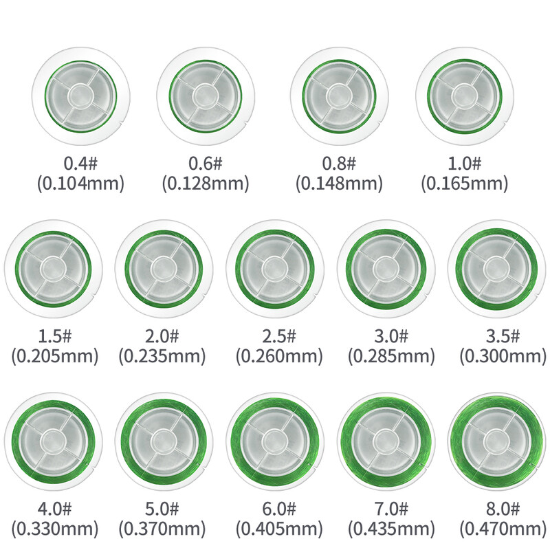 DNDYUJU bränd 500M Monofilament nailon jääõnge tross TraatKõrge kvaliteetne Jaapani materjal 8LB--35LB
