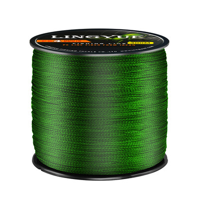 300M 4 haruga õngenöör PE multifilament karpkala ketramine punutud nööriga söödaga püügiriistad