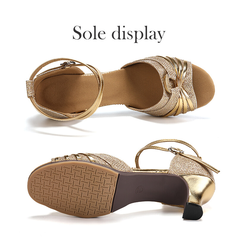 Ladina tantsukingad naistele/naistele/tüdrukutele ballisaali Tango Kizomba Salsa peotantsukingad madala kontsaga 3,5/5,5 cm seemisnahast/kummist tald