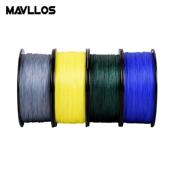 Mavllos Killers Carp Fishing Braided Line, 150m Force 4-80Lbs Strong Saltwater 4 Strands Cross Multifilament Carp Fishing Line