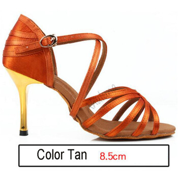 Γυναικεία Tango/Ballroom/Latin Dance Dancing Shoes High Heel Salsa Επαγγελματικά Παπούτσια Χορού για Κορίτσια Γυναικεία 5/6/7 cm/8 cm DS030