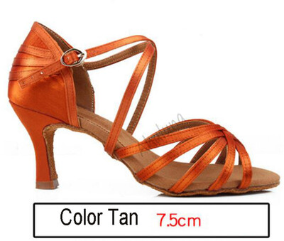 Naiste tango/tantsu/ladina tantsujalatsid kõrge kontsaga salsa professionaalsed tantsukingad tüdrukutele, naistele 5/6/7 cm/8 cm DS030