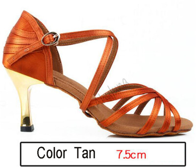 Naiste tango/tantsu/ladina tantsujalatsid kõrge kontsaga salsa professionaalsed tantsukingad tüdrukutele, naistele 5/6/7 cm/8 cm DS030