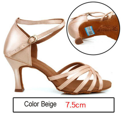 Naiste tango/tantsu/ladina tantsujalatsid kõrge kontsaga salsa professionaalsed tantsukingad tüdrukutele, naistele 5/6/7 cm/8 cm DS030