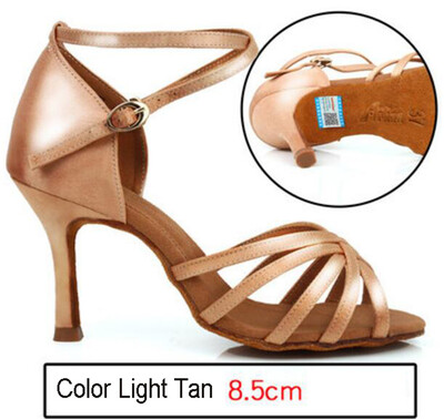 Naiste tango/tantsu/ladina tantsujalatsid kõrge kontsaga salsa professionaalsed tantsukingad tüdrukutele, naistele 5/6/7 cm/8 cm DS030