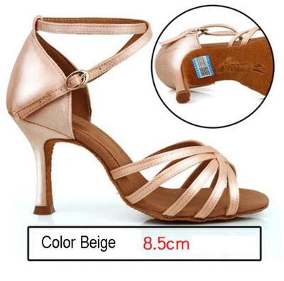 Naiste tango/tantsu/ladina tantsujalatsid kõrge kontsaga salsa professionaalsed tantsukingad tüdrukutele, naistele 5/6/7 cm/8 cm DS030