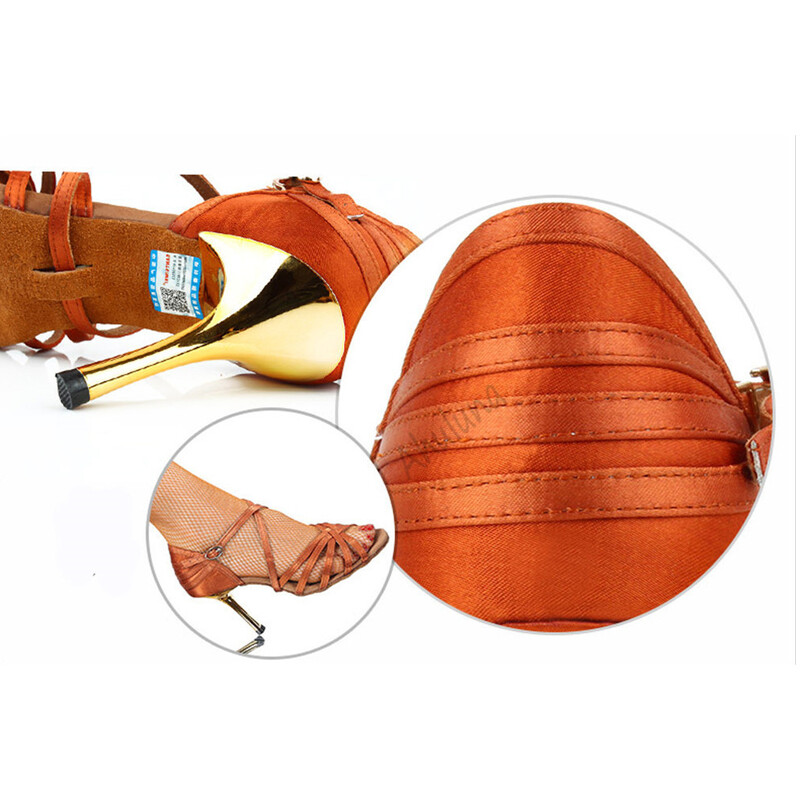 Naiste tango/tantsu/ladina tantsujalatsid kõrge kontsaga salsa professionaalsed tantsukingad tüdrukutele, naistele 5/6/7 cm/8 cm DS030