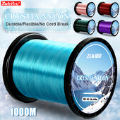 Zukibo 3000M kristalno najlonsko struno Japansko visokokvalitetno monofilamentno struno za pecanje Super snažno najlonsko struno Brzo tonuće struno Mušičarsko struno