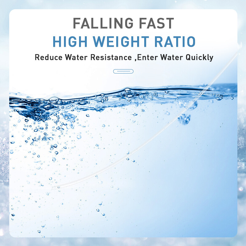 Zukibo 3000M kristalno najlonsko struno Japansko visokokvalitetno monofilamentno struno za pecanje Super snažno najlonsko struno Brzo tonuće struno Mušičarsko struno