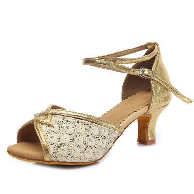 Нови дамски обувки за латино танци за жени Момичета Tango Ballroom Удобни обувки за танци с пилон Мека мода 8 цвята