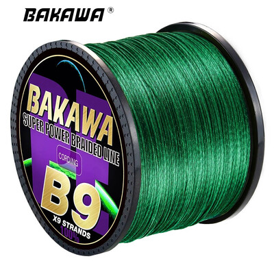 Πλεκτή πετονιά 9 σκέλος 100M 300M 500M 1000M Spinning PE Multifilamento Japa Carp Fly Sea Saltwater Weave Extreme Pesca